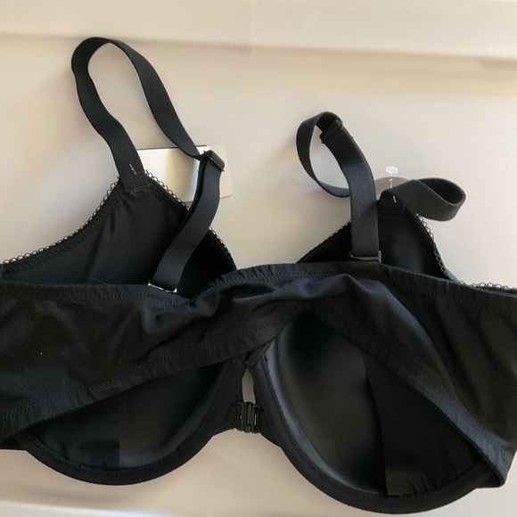 NWT Wacoal black Convertible Bra front closer smooth adjustable straps 38 D - Picture 12 of 12